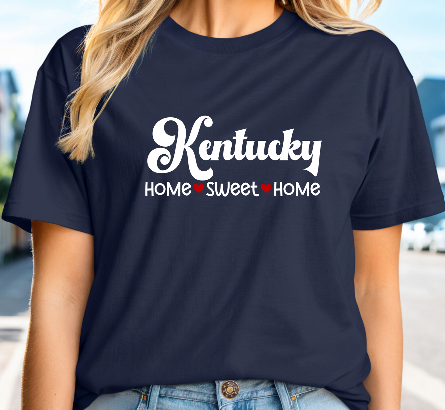 Kentucky T-Shirt, Kentucky Home Sweet Home Tee, Unisex US State Shirt