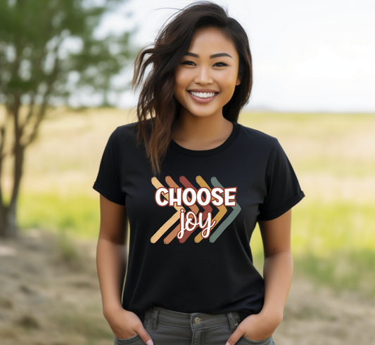 Choose Joy T-Shirt, Boho Choose Joy Tee, Inspirational Shirt