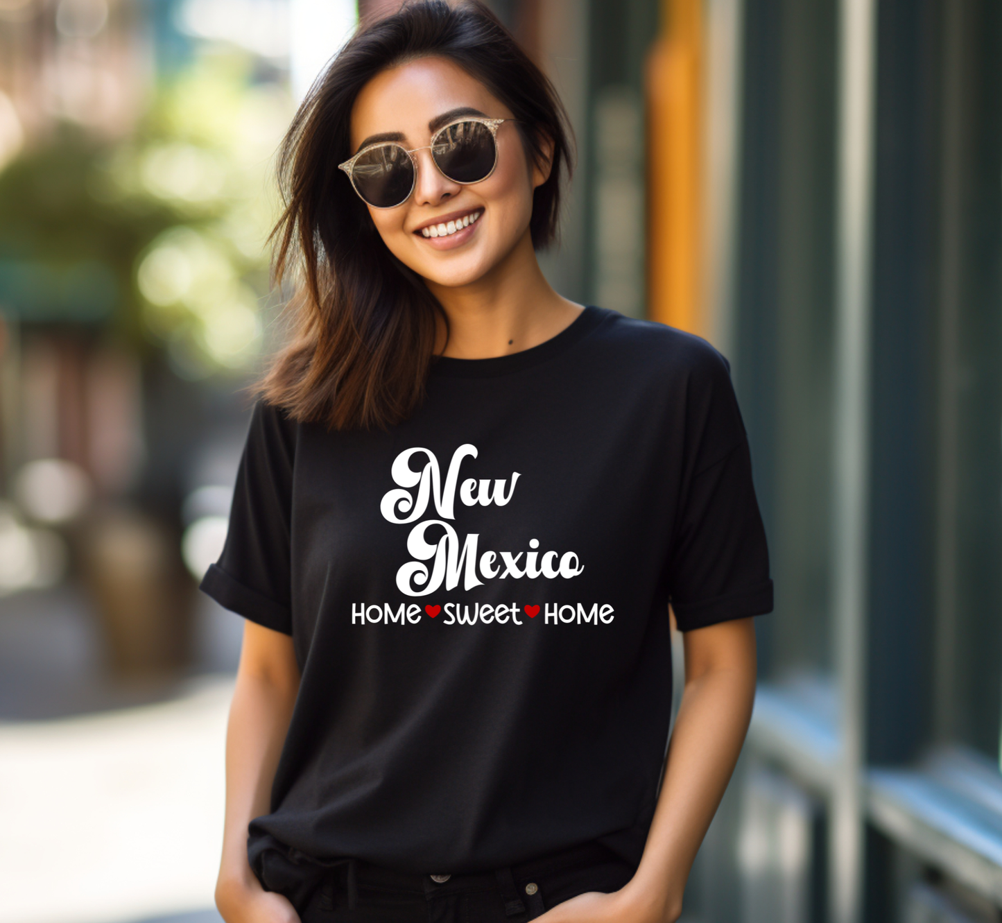 New Mexico T-Shirt, New Mexico Home Sweet Home Tee, Unisex US State Shirt