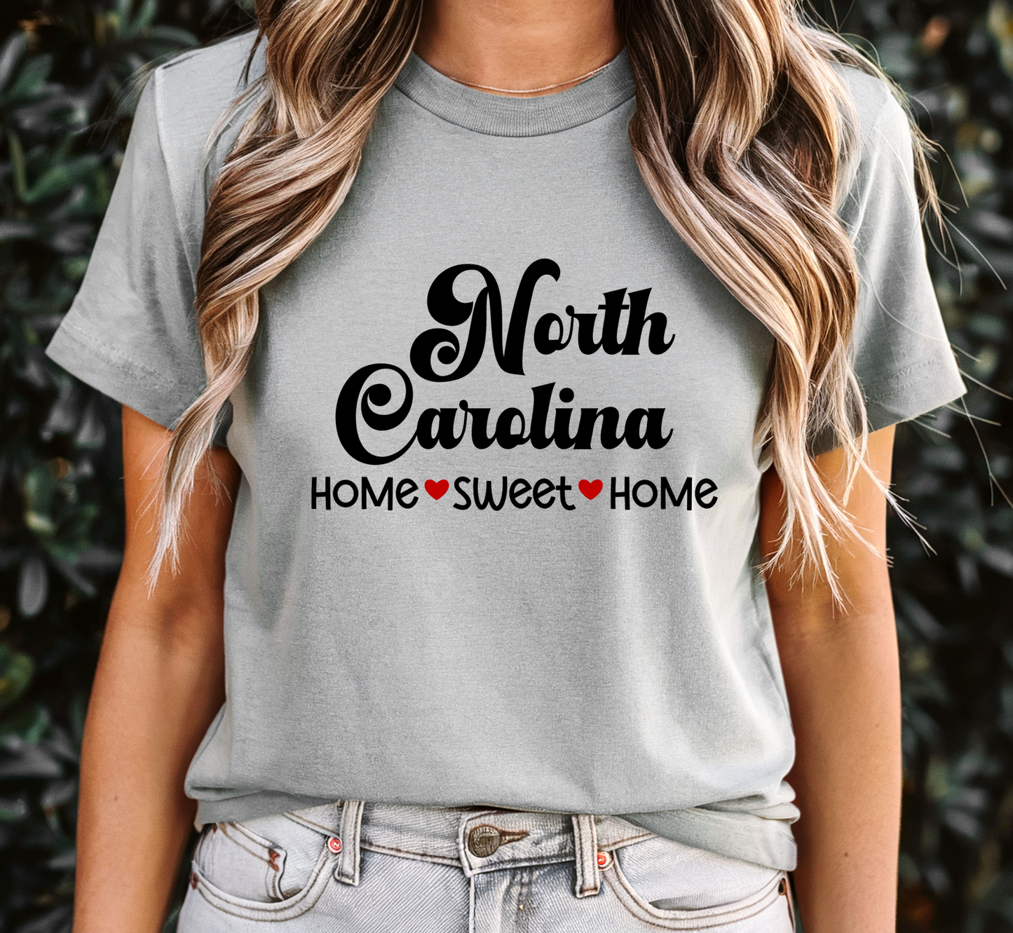 North Carolina T-Shirt, North Carolina Home Sweet Home Tee, Unisex US State Shirt
