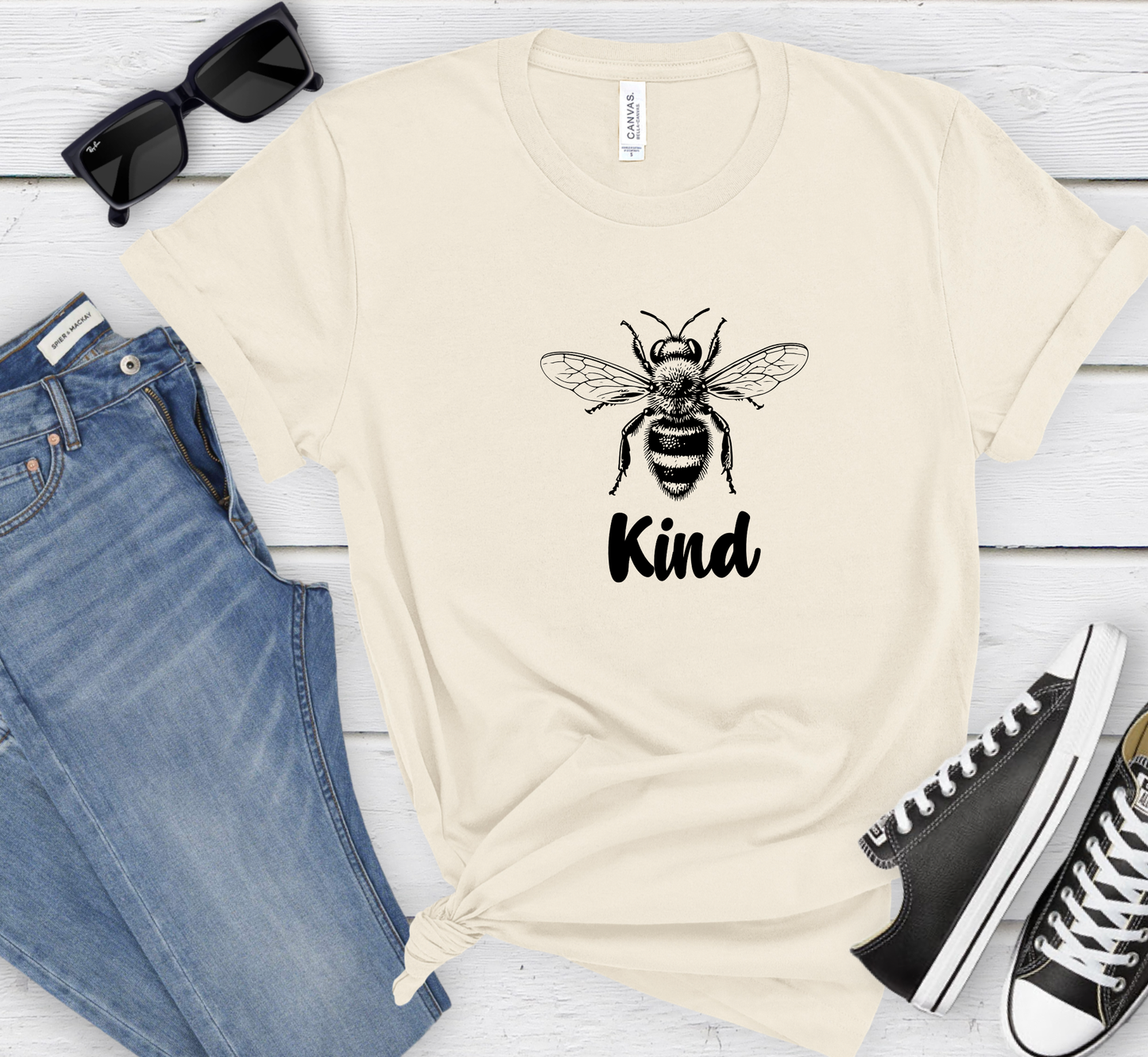 Bee Kind Tee, Choose Kindness Shirt, Inspirational T-Shirt