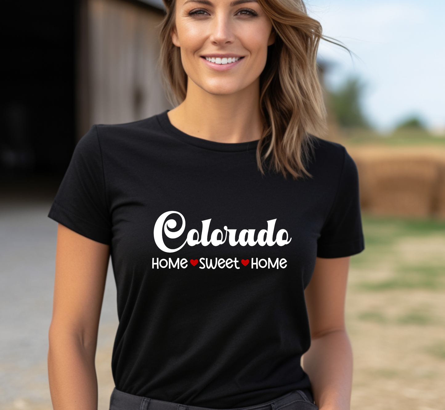 Colorado T-Shirt, Colorado Home Sweet Home Tee, Unisex US State Shirt