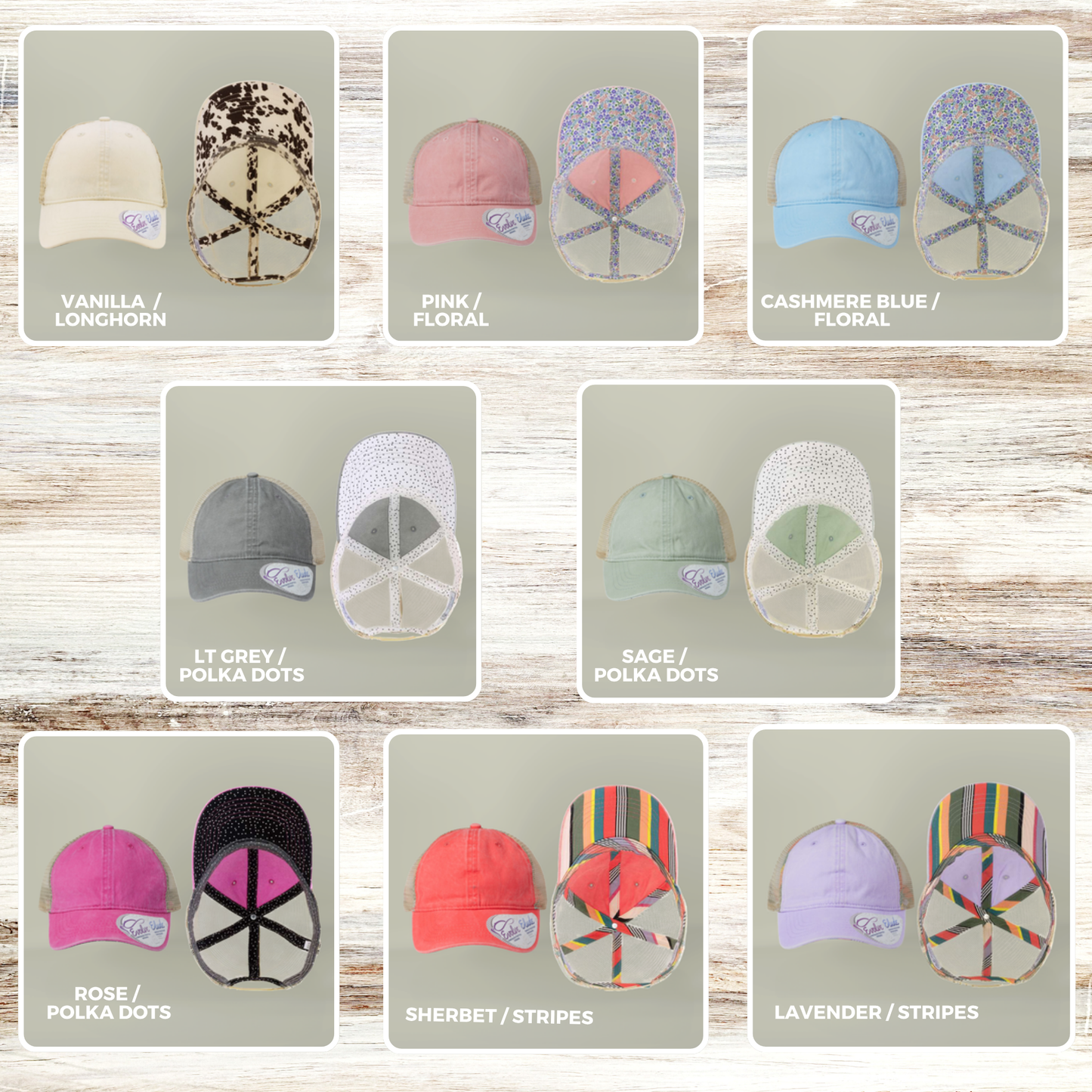 Garden Life Mesh-Back Cap, Women's Garden Lover Hat, Ladies Gardening Cap
