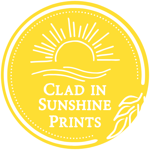 Clad in Sunshine Prints