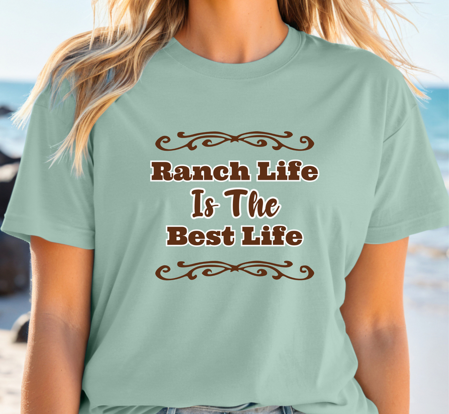 Ranch Life is the Best Life T-Shirt, Ranching Tee, Rancher Shirt